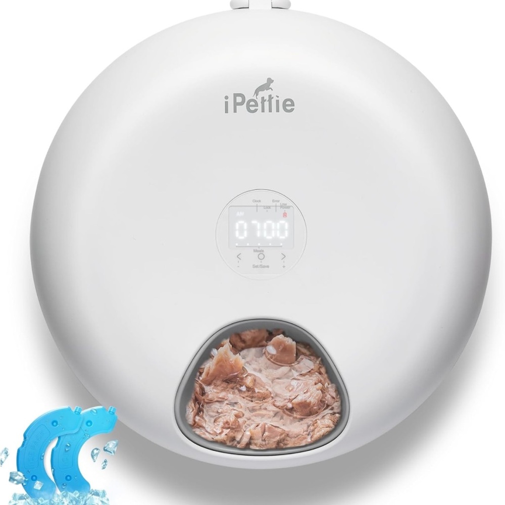 iPettie Donuts Frost WiFi 6 Meal Automatic Cat Food Dispenser